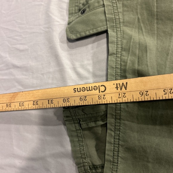 Abercrombie & Fitch Kids Girls XL 16 Army Green Utility Field Jacket - Picture 14 of 14